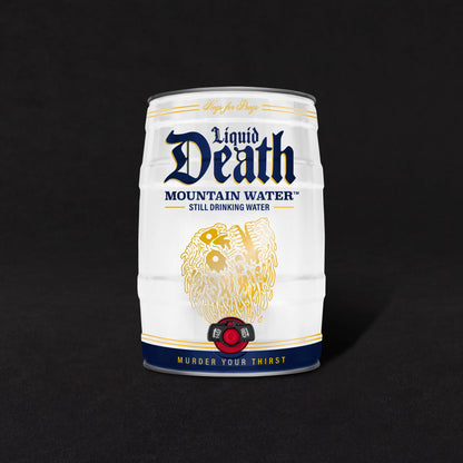 Mountain Water Mini Keg