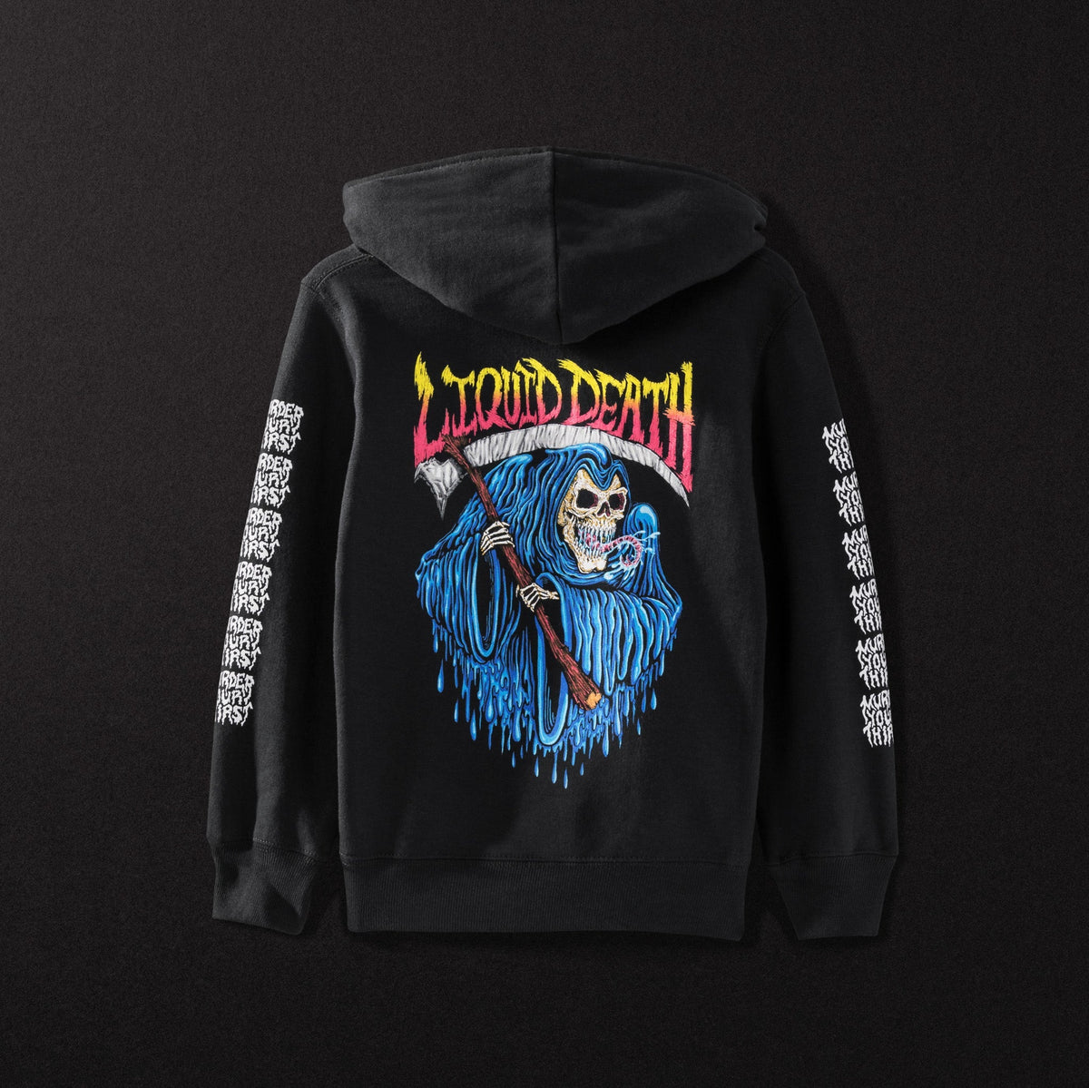 Thrashed to Death Kids Hoodie